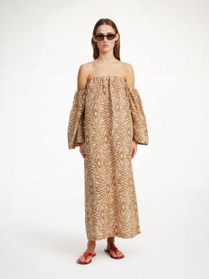 By Malene Birger Aias Maxi Kjole Påfugl | NO_BB80240