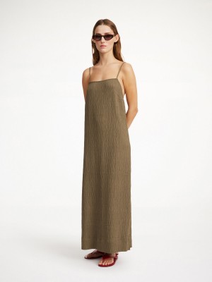 By Malene Birger Almeena Maxi Kjole Shitake | NO_BB51594