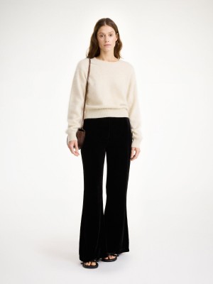 By Malene Birger Amores High-waisted Bukser Svarte | NO_BB27551