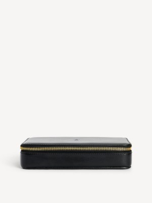 By Malene Birger Aya Cher Leather Jewellery Case Skjønnhetsvesker Svarte | NO_BB64323