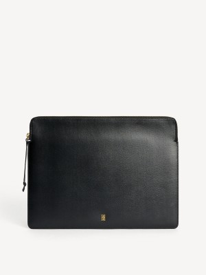 By Malene Birger Aya Leather Laptop Case Annet Tilbehør Svarte | NO_BB50097