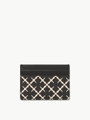 By Malene Birger Elia Printed Cardholder Lommebøker Og Kortholdere Svarte | NO_BB37704