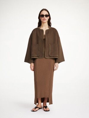 By Malene Birger Jacquie Wool Jakker Shitake | NO_BB69796