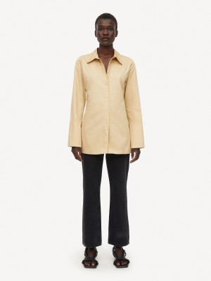 By Malene Birger Padano Organic Cotton Skjorte Mørke | NO_BB43950