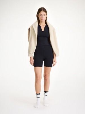 By Malene Birger Siola Atheletic Shorts Fritidsklær Svarte | NO_BB97150