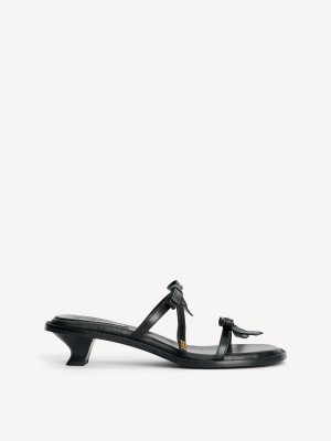 By Malene Birger Tianno Leather Sandals Sko Svarte | NO_BB15711