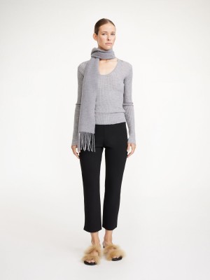 By Malene Birger Vilea Cropped Bukser Svarte | NO_BB20394