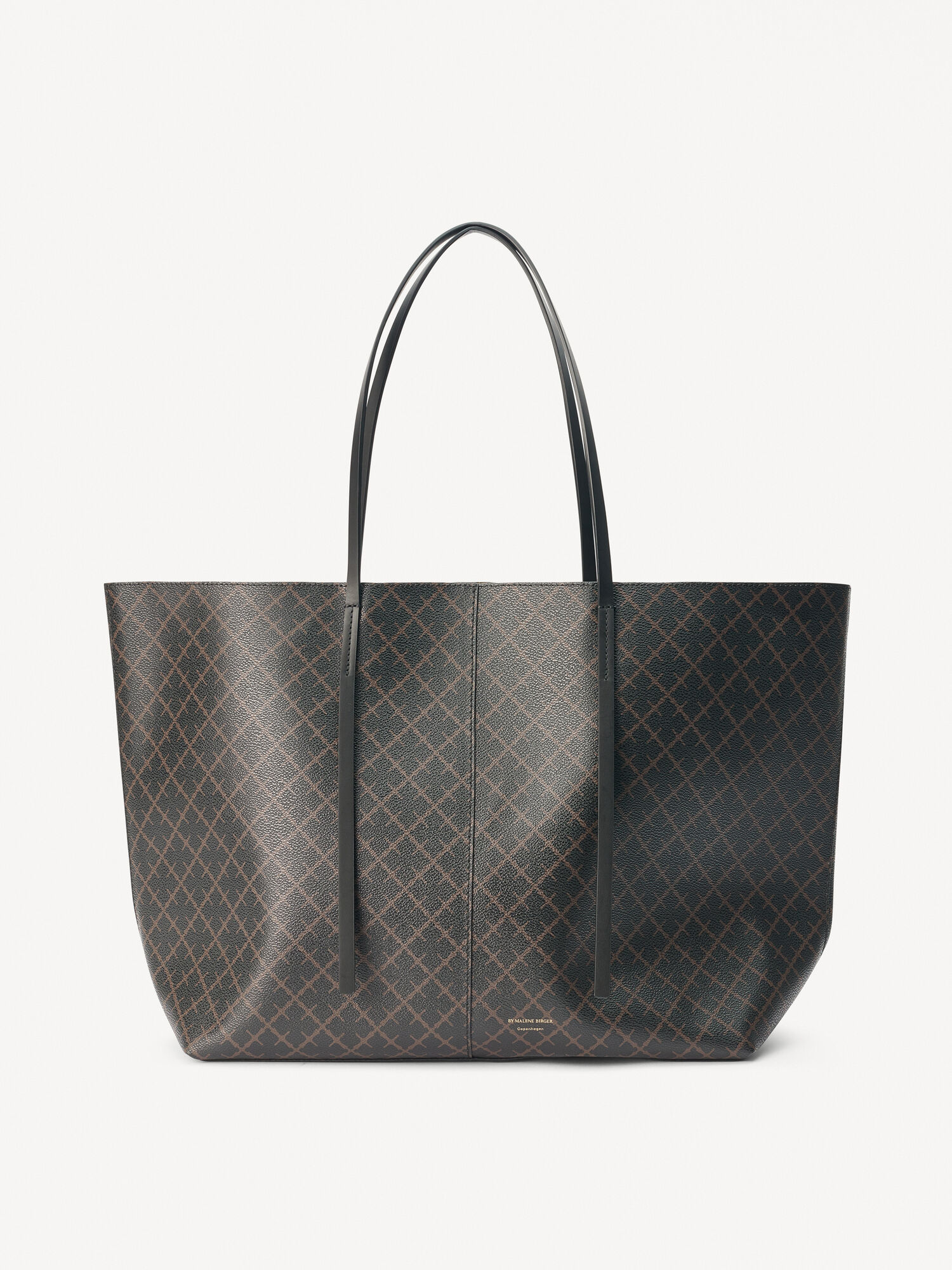 By Malene Birger Abi Printed Tote Vesker Mørke | NO_BB75392