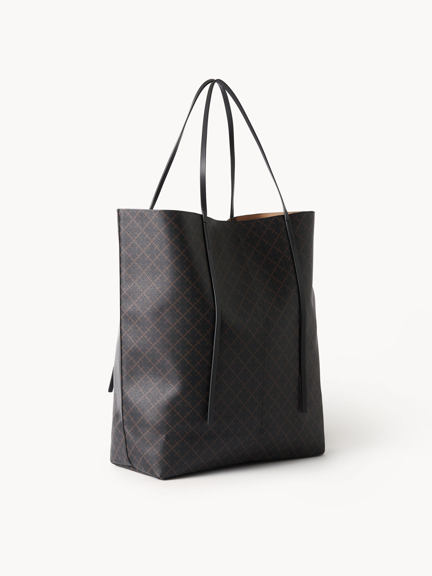 By Malene Birger Abrille Printed Tote Vesker Mørke | NO_BB12092