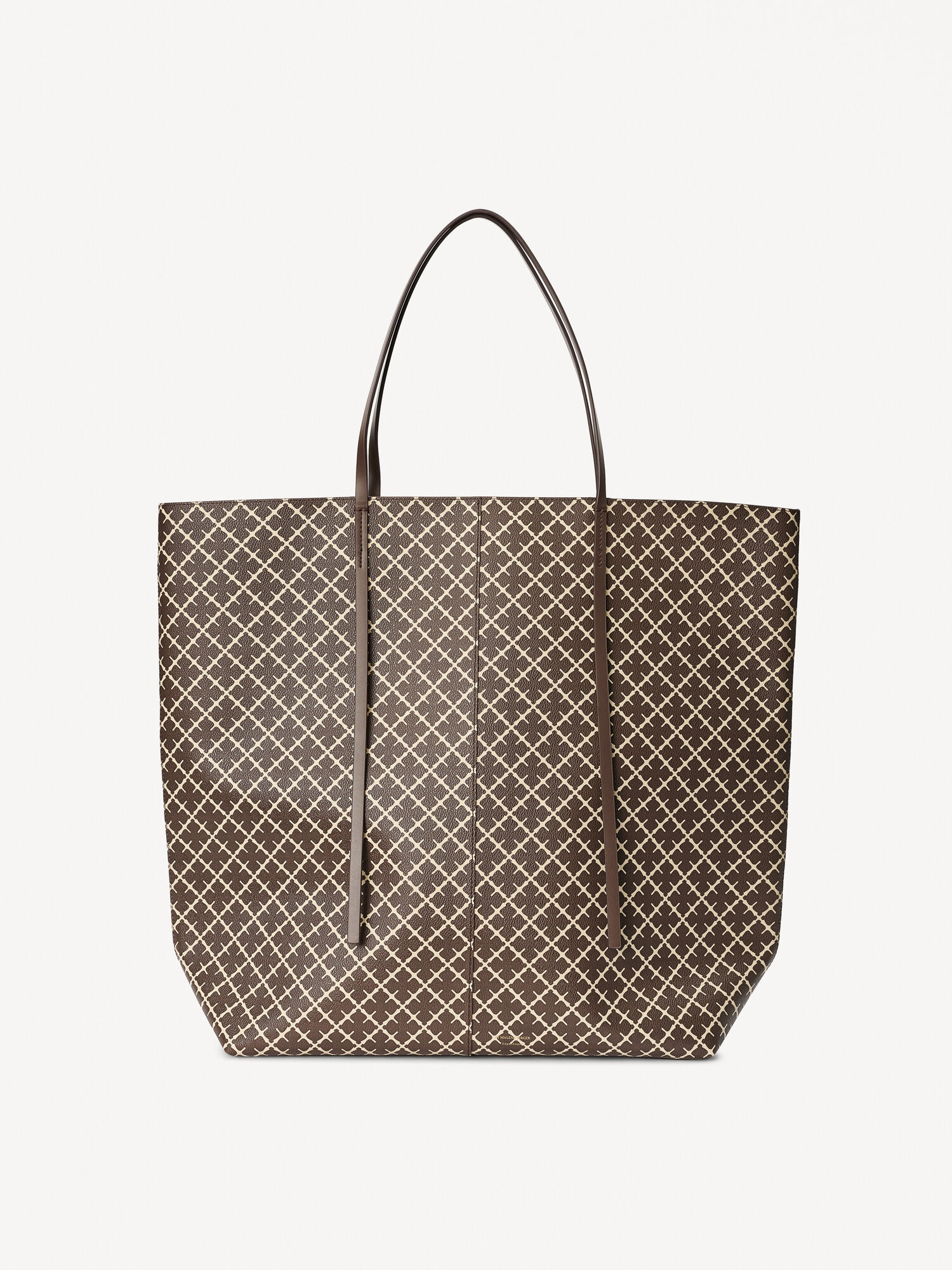 By Malene Birger Abrille Printed Tote Vesker Brune | NO_BB85373