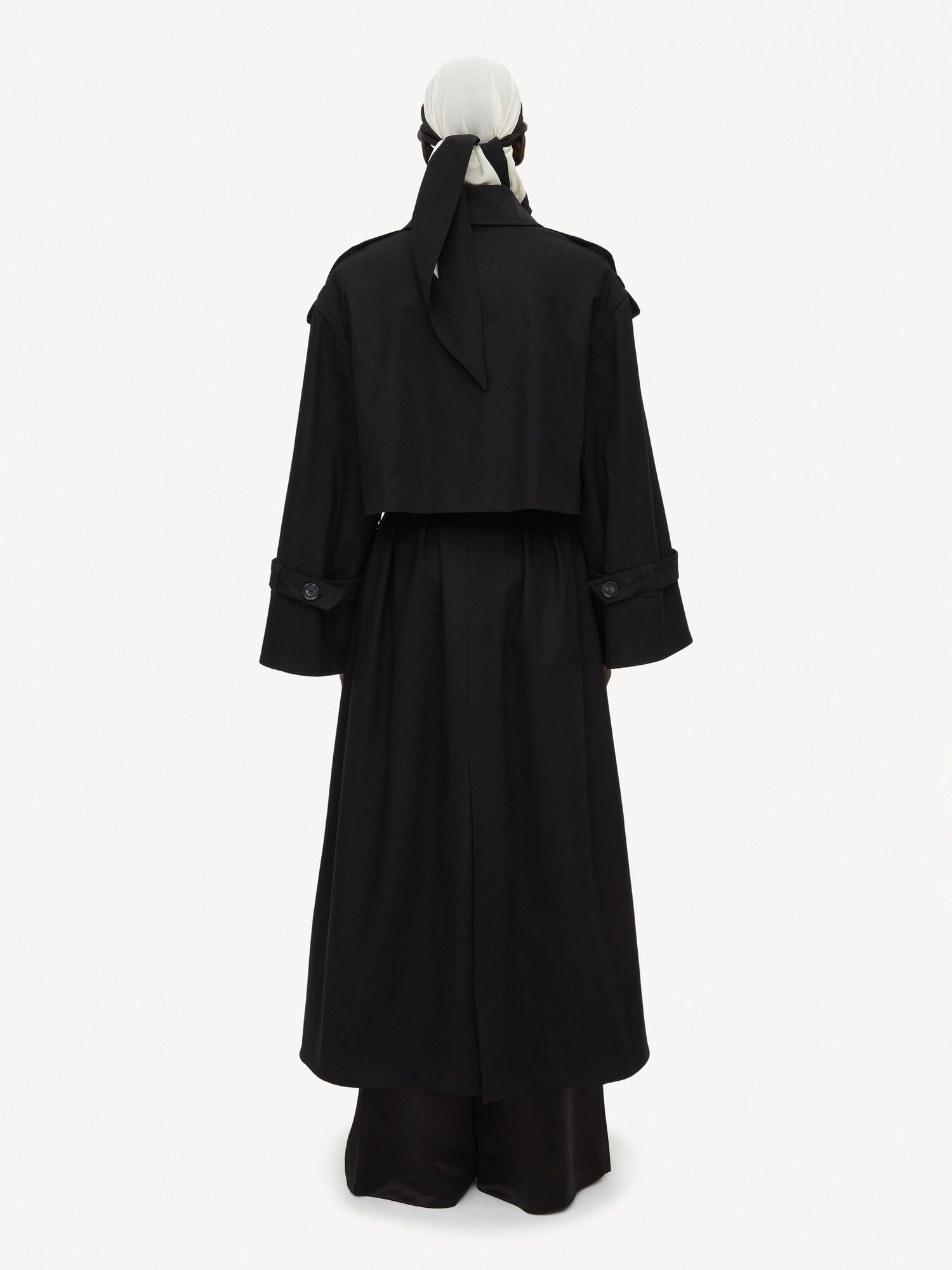 By Malene Birger Alanis Trench Jakker Svarte | NO_BB95986