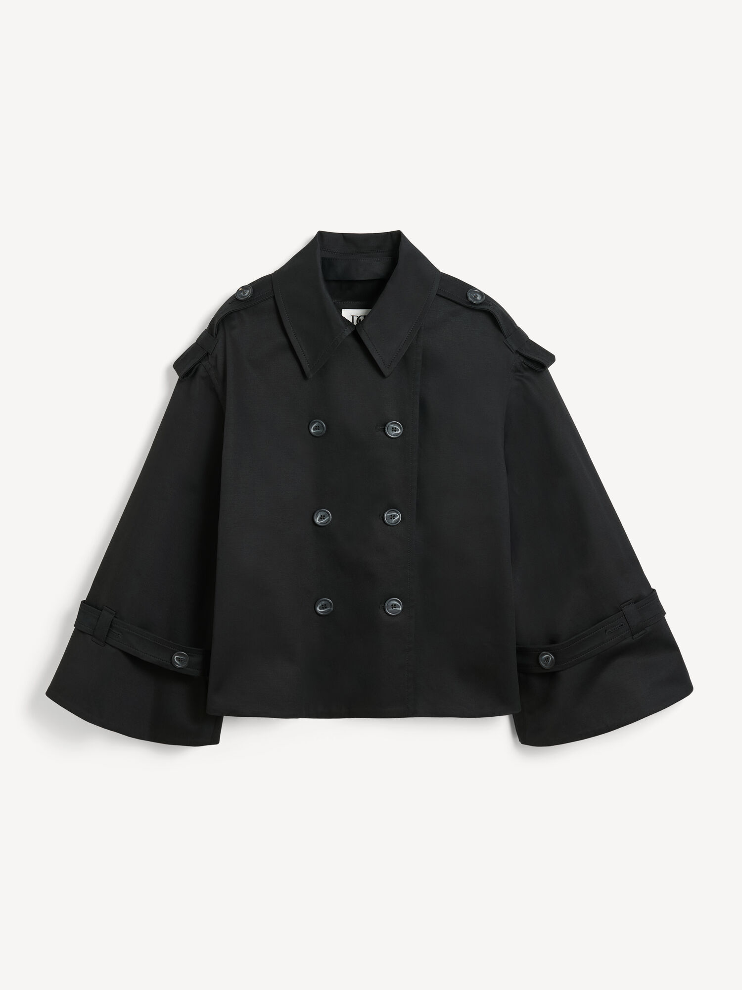 By Malene Birger Alisandra Trench Jakker Svarte | NO_BB16170