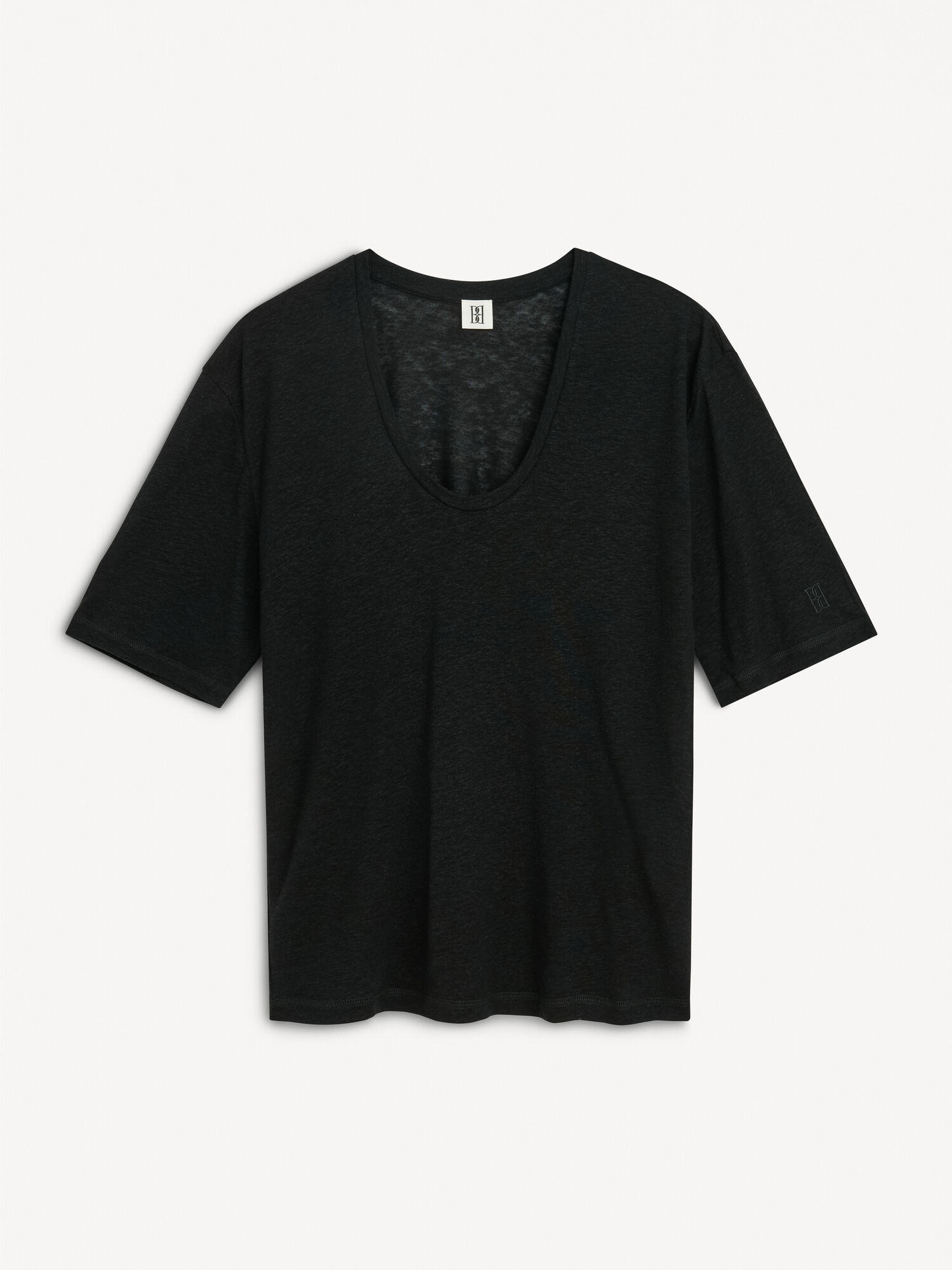 By Malene Birger Amaringa T-shirt Topper Svarte | NO_BB93901