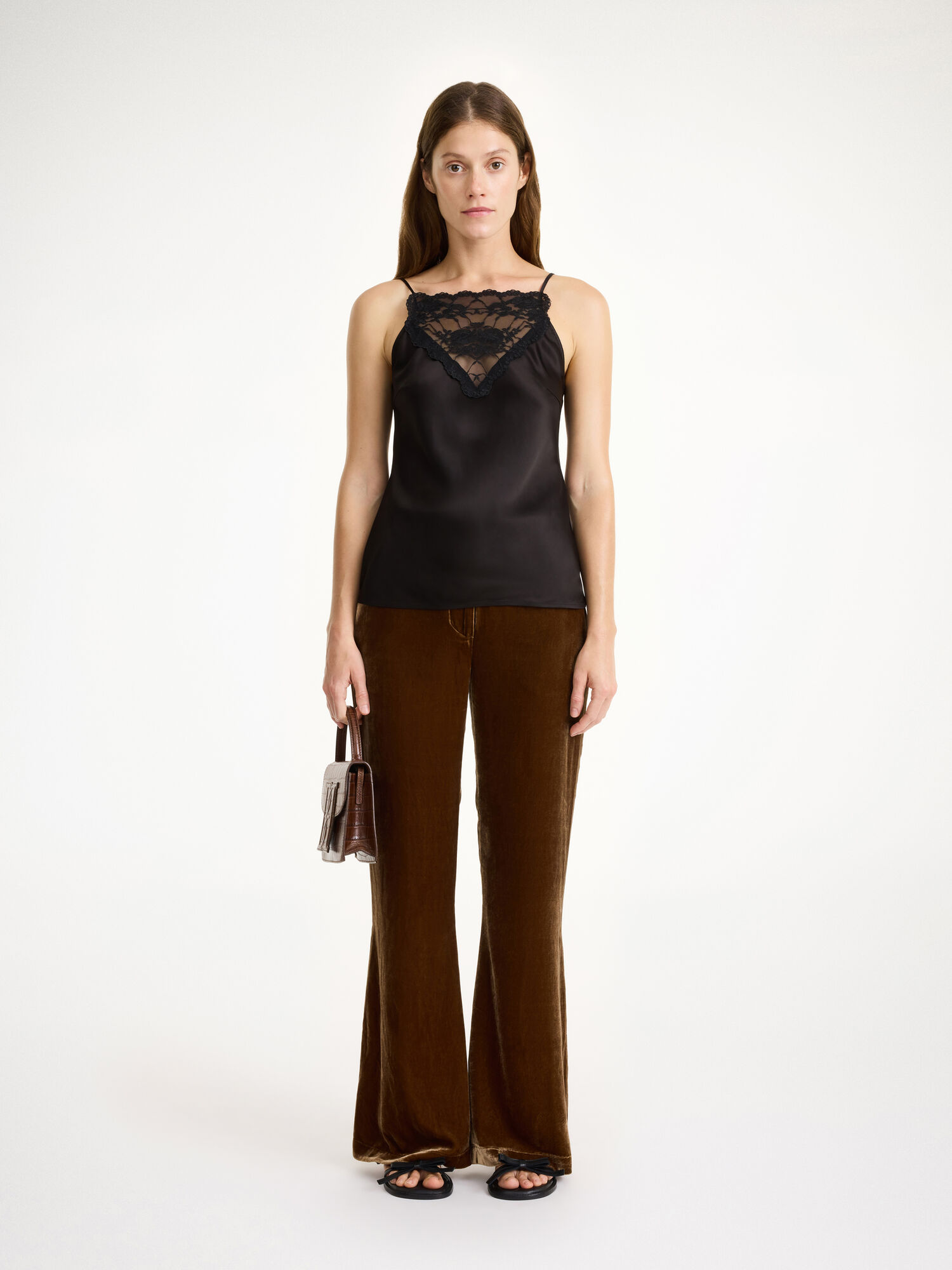 By Malene Birger Amores High-waisted Bukser Bison | NO_BB98543