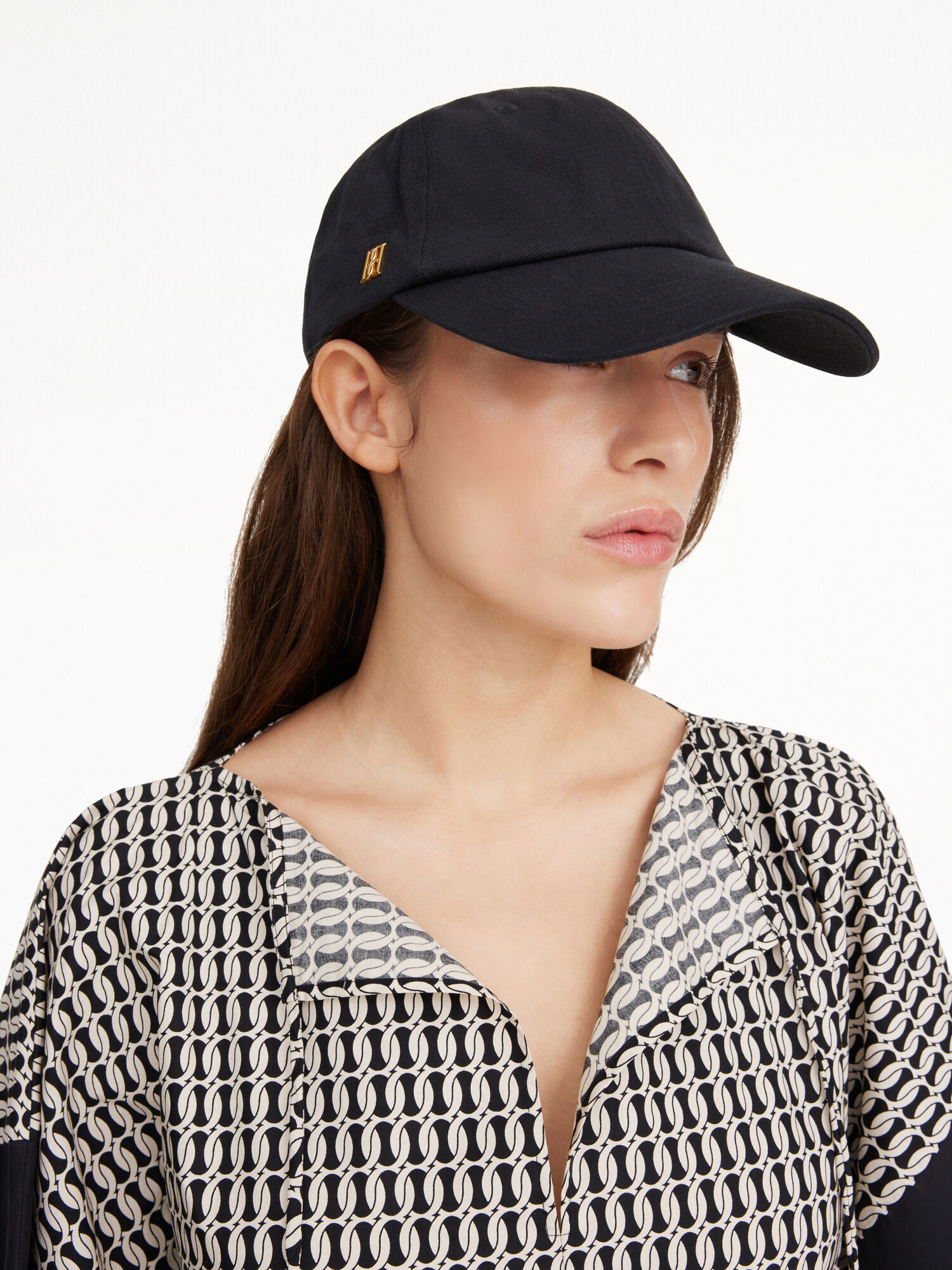 By Malene Birger Aubriela Organic Cotton Hat Annet Tilbehør Svarte | NO_BB87375