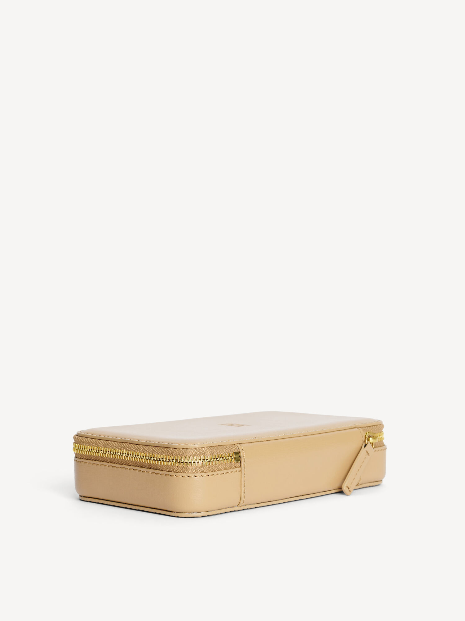 By Malene Birger Aya Cher Leather Jewellery Case Skjønnhetsvesker Sand | NO_BB45616