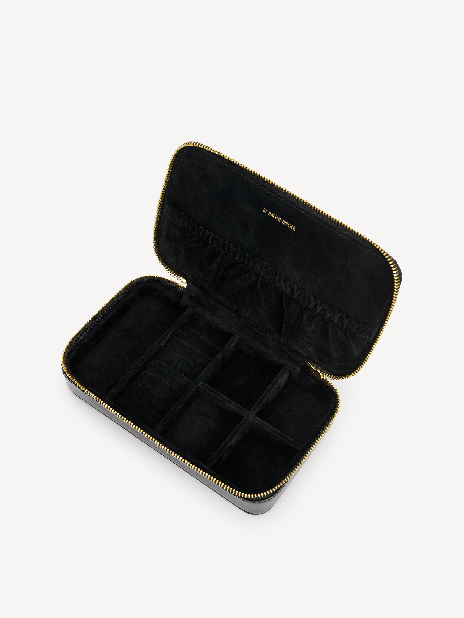 By Malene Birger Aya Cher Leather Jewellery Case Skjønnhetsvesker Svarte | NO_BB64323