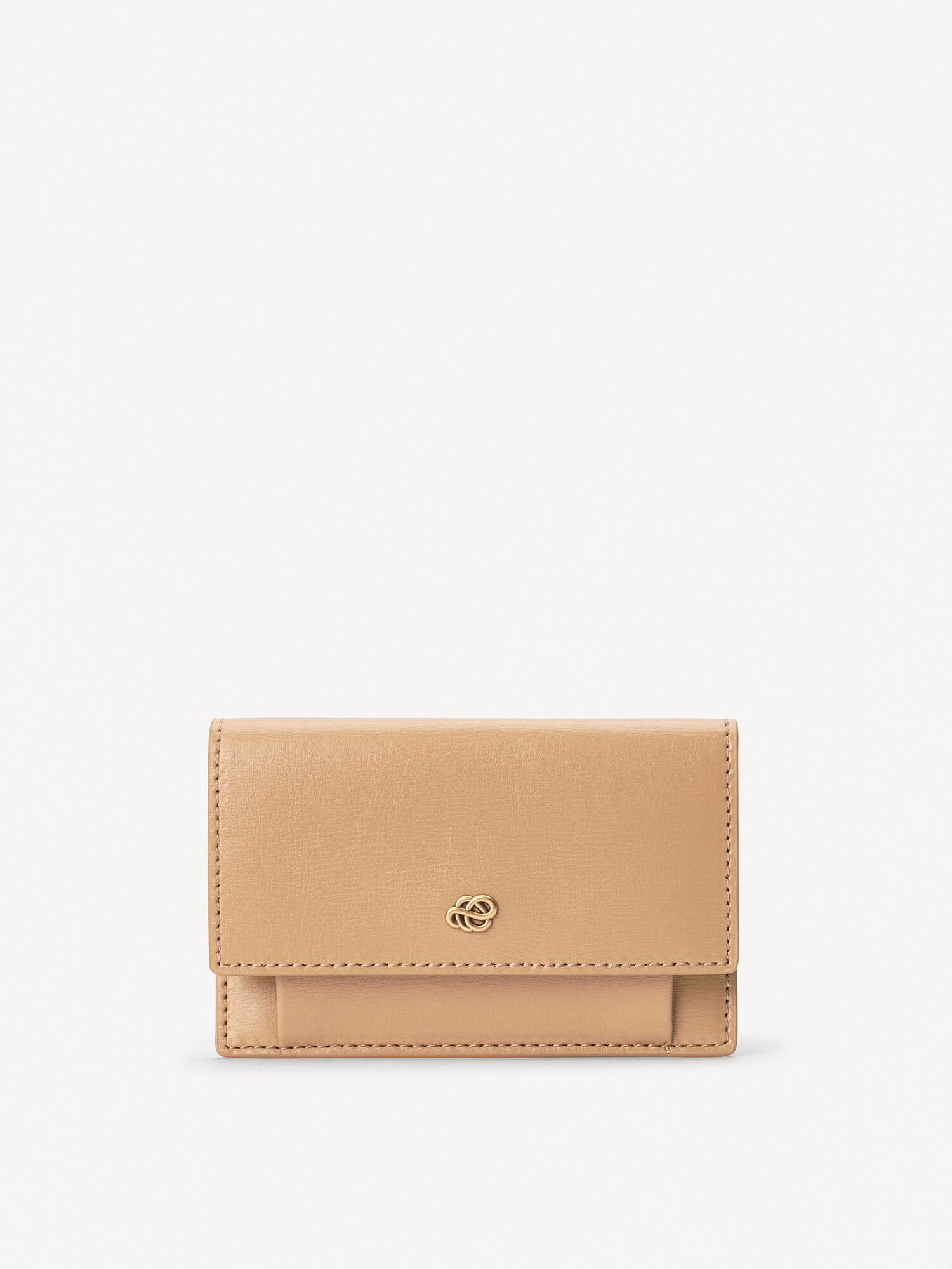 By Malene Birger Aya Leather Wallet Lommebøker Og Kortholdere Sand | NO_BB43507