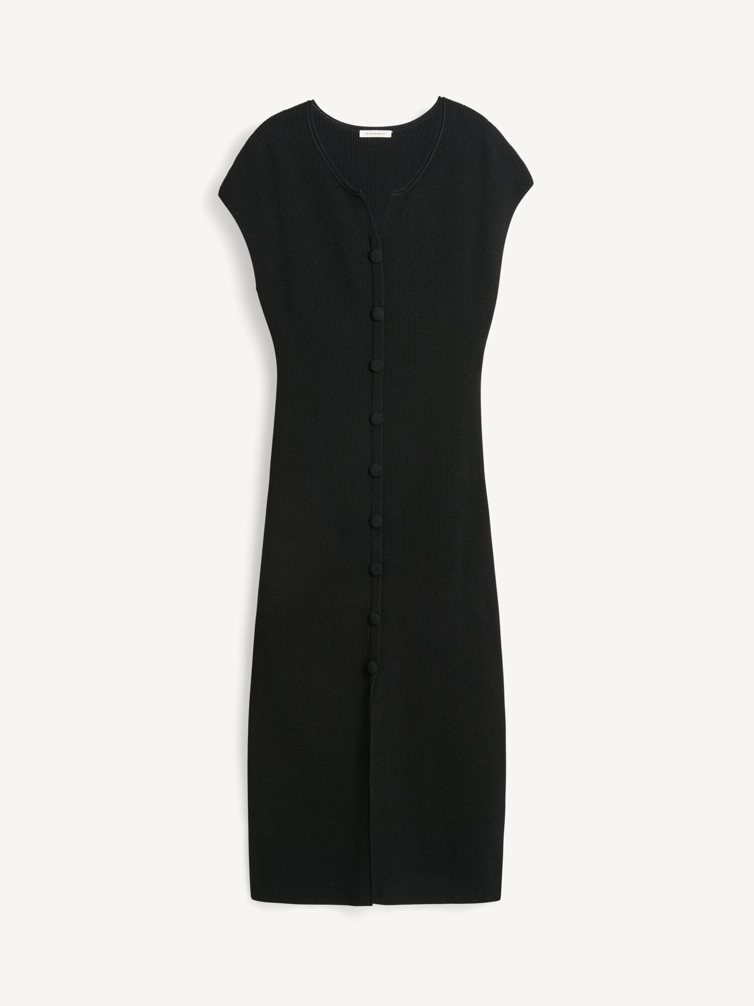 By Malene Birger Bielas Maxi Dress Strikkevarer Svarte | NO_BB37584