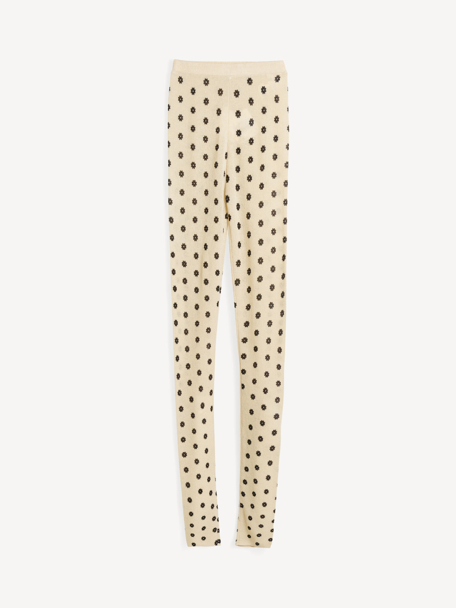 By Malene Birger Breele Wool Leggings Bukser Blomster | NO_BB52220