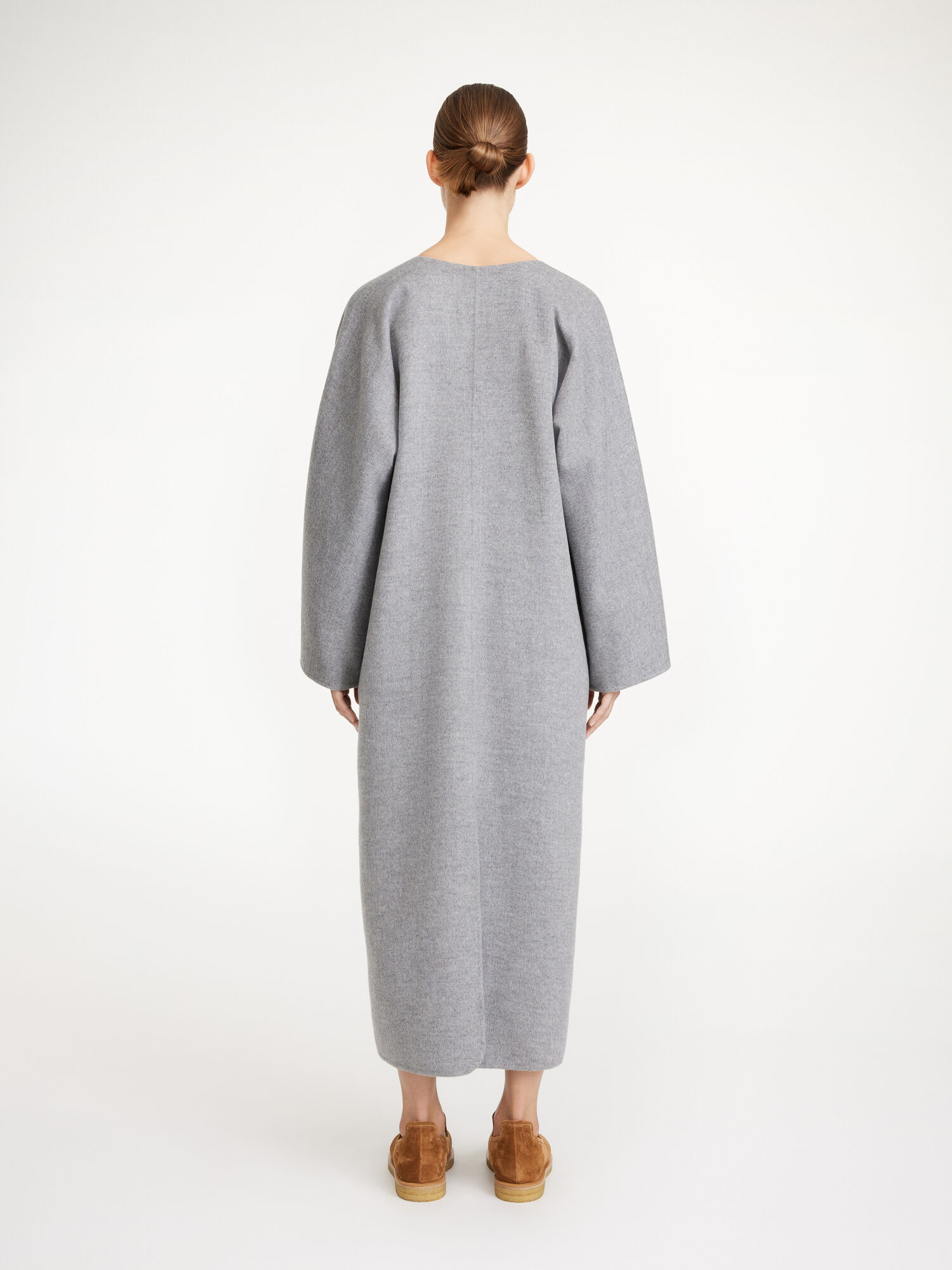 By Malene Birger Cais Maxi Kjole Grå | NO_BB83456