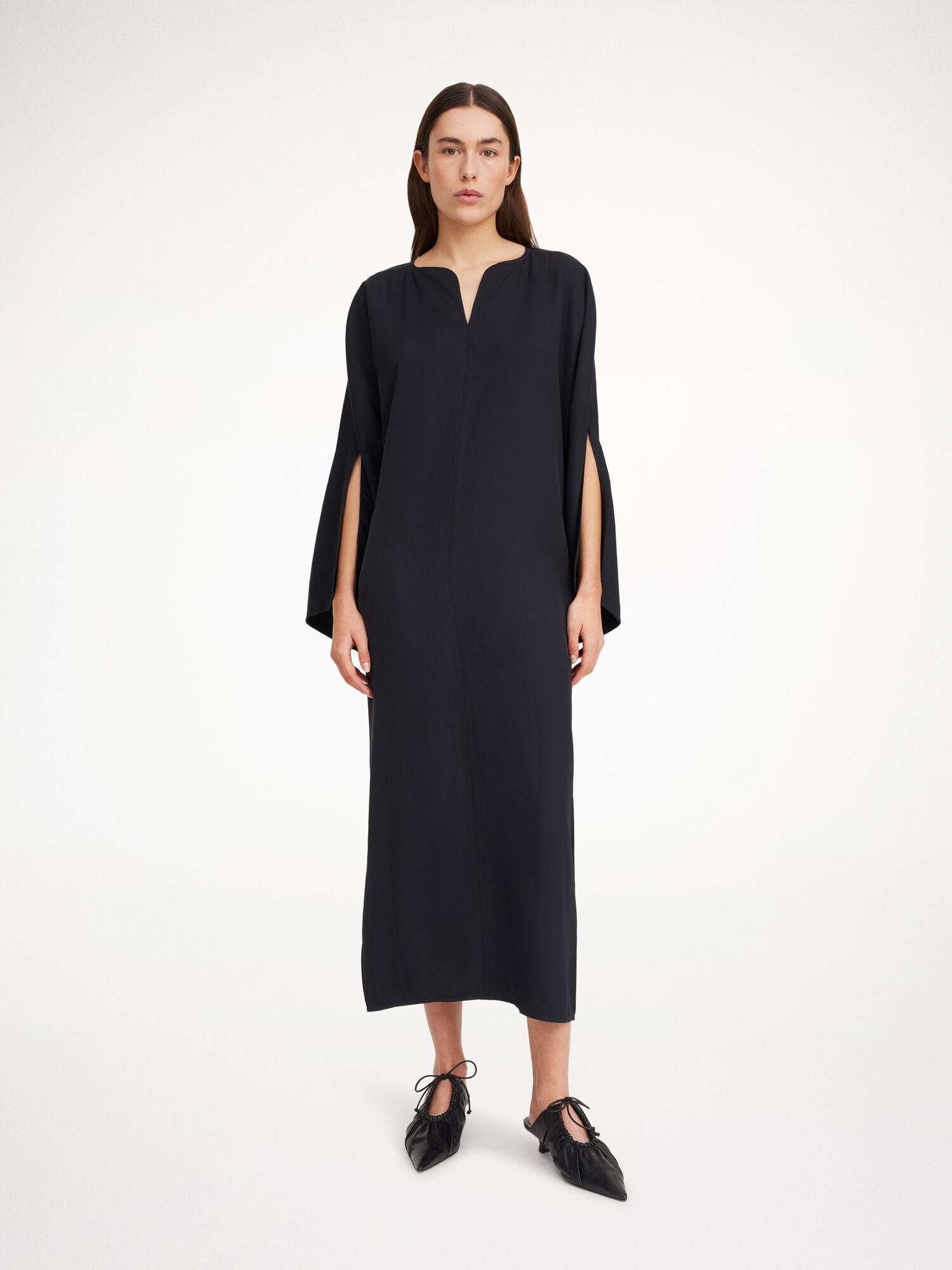 By Malene Birger Cais Maxi Kjole Svarte | NO_BB93305