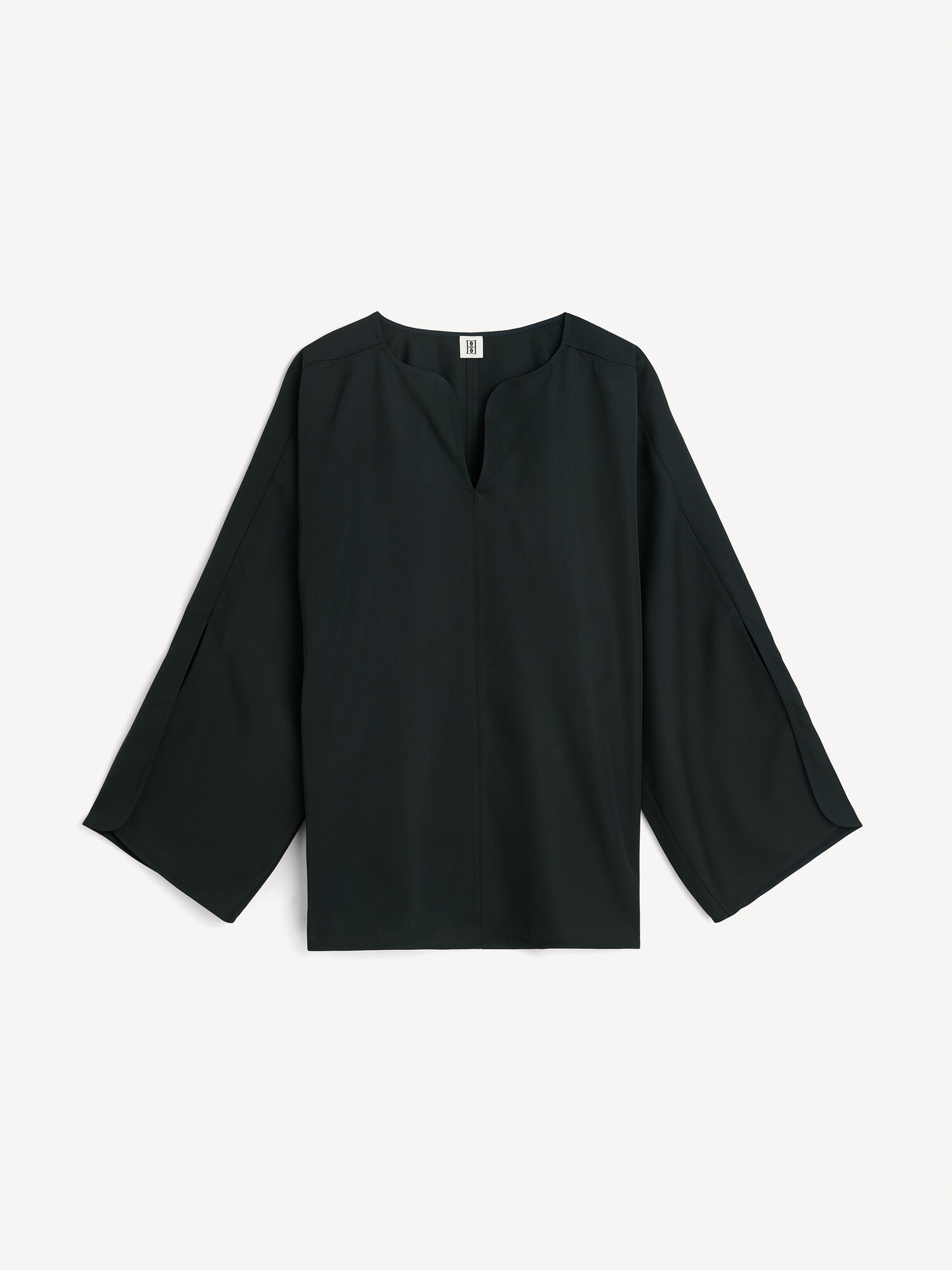 By Malene Birger Calias Tunic-style Blouse Skjorte Svarte | NO_BB36110