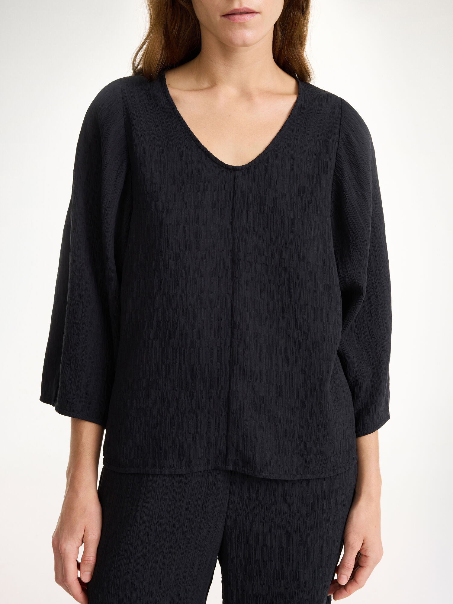 By Malene Birger Calyas Blouse Skjorte Svarte | NO_BB13067