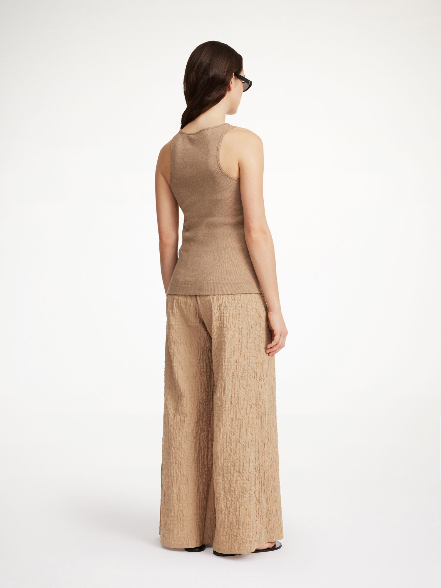 By Malene Birger Campine Wide-leg Bukser Tannin | NO_BB51403