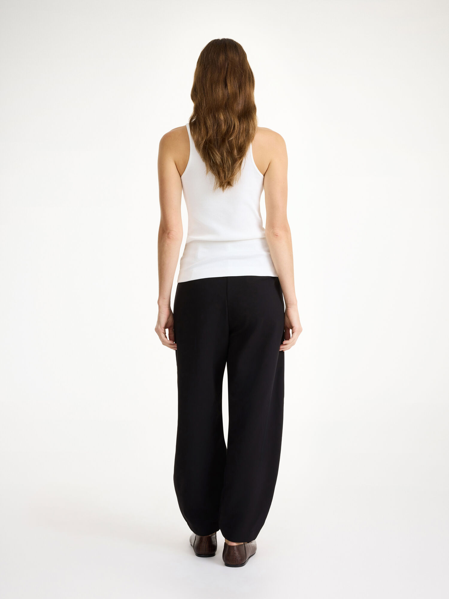 By Malene Birger Carlien High-waist Bukser Svarte | NO_BB11350