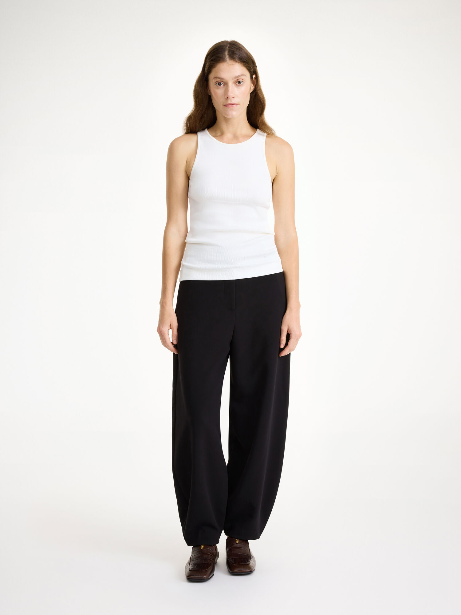 By Malene Birger Carlien High-waist Bukser Svarte | NO_BB11350