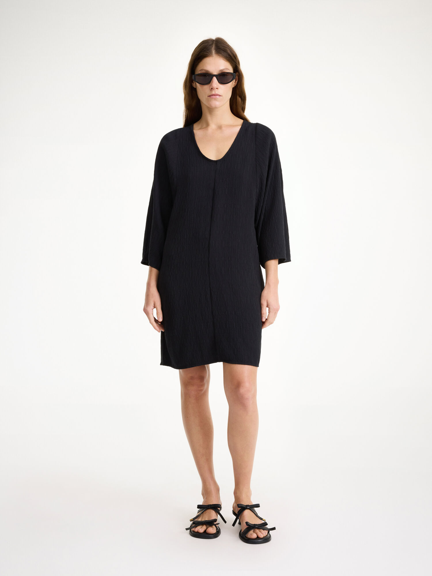 By Malene Birger Carmona Midi Kjole Svarte | NO_BB21829