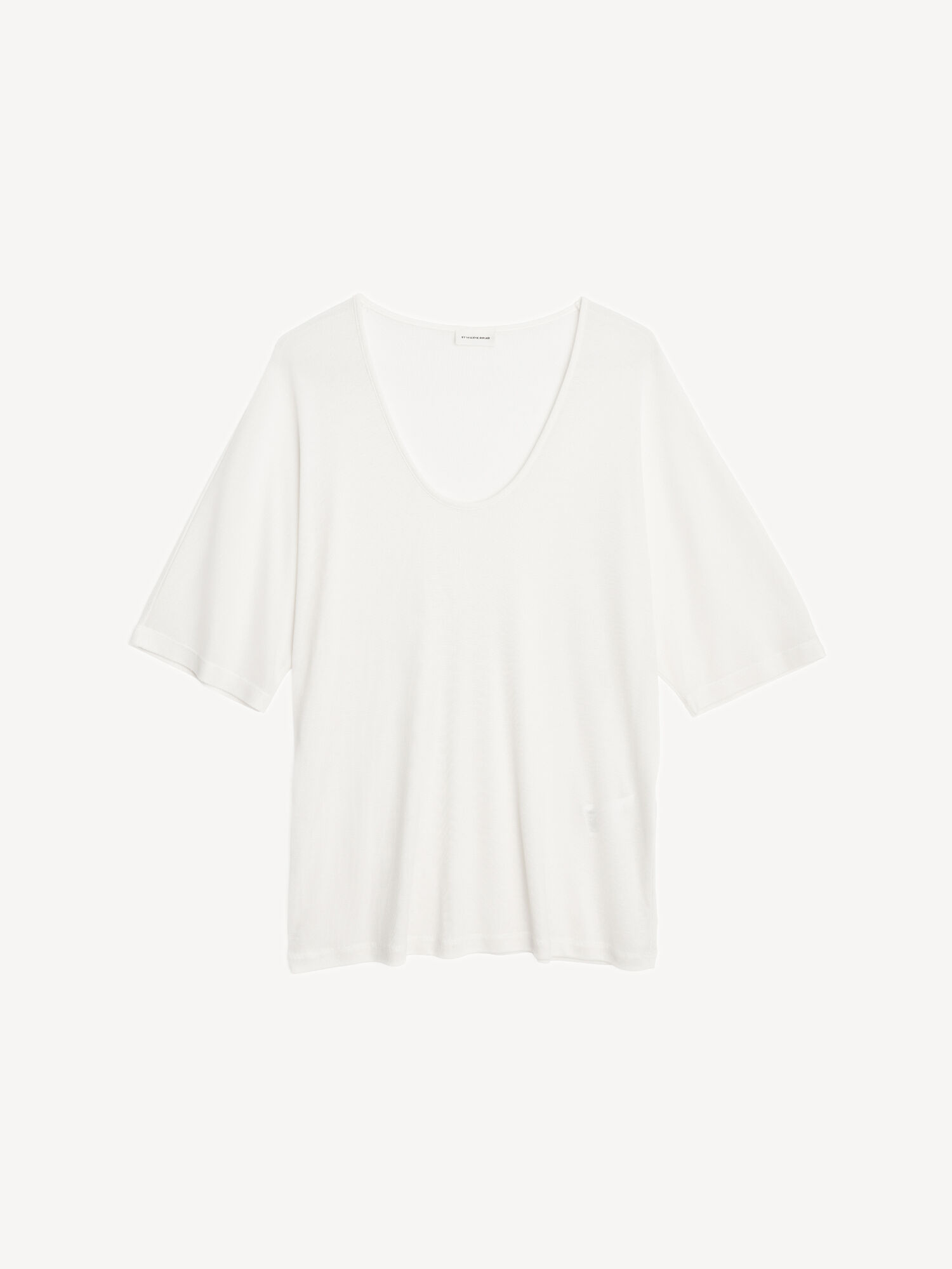 By Malene Birger Cevina Oversized T-shirt Topper Hvite | NO_BB47829