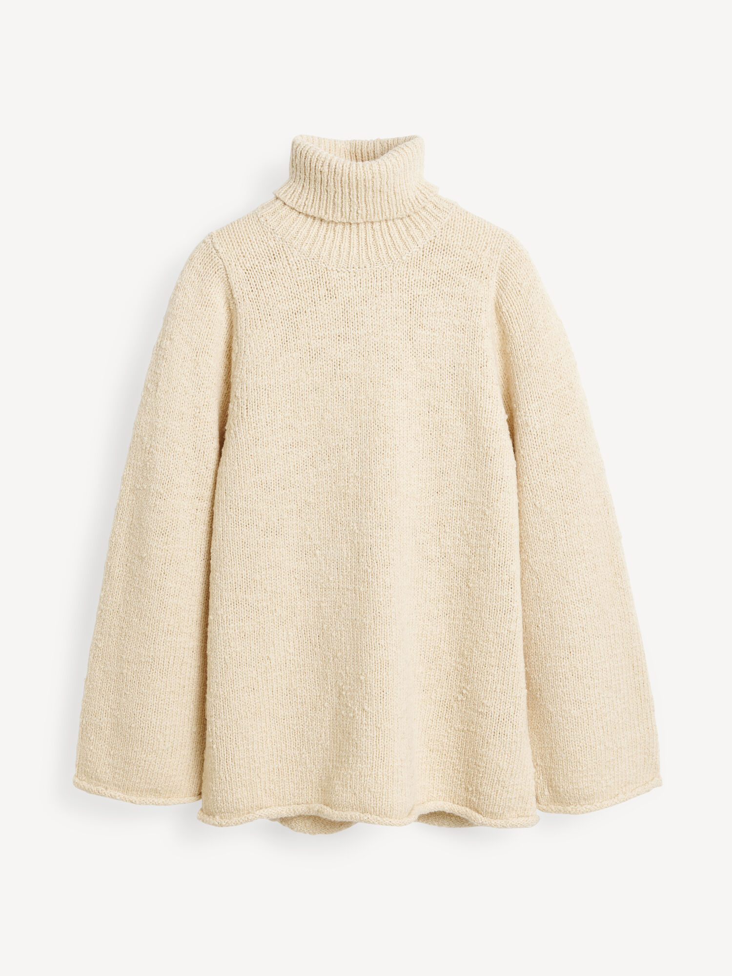 By Malene Birger Charice Wool Sweater Strikkevarer Oyster Gray | NO_BB31030