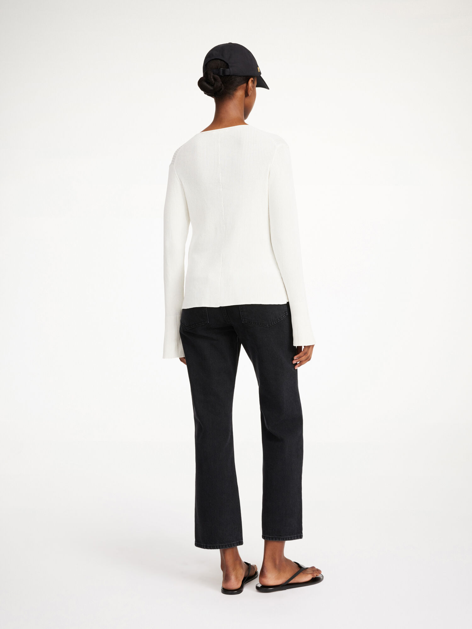 By Malene Birger Cirella Cardigan Strikkevarer Hvite | NO_BB68341