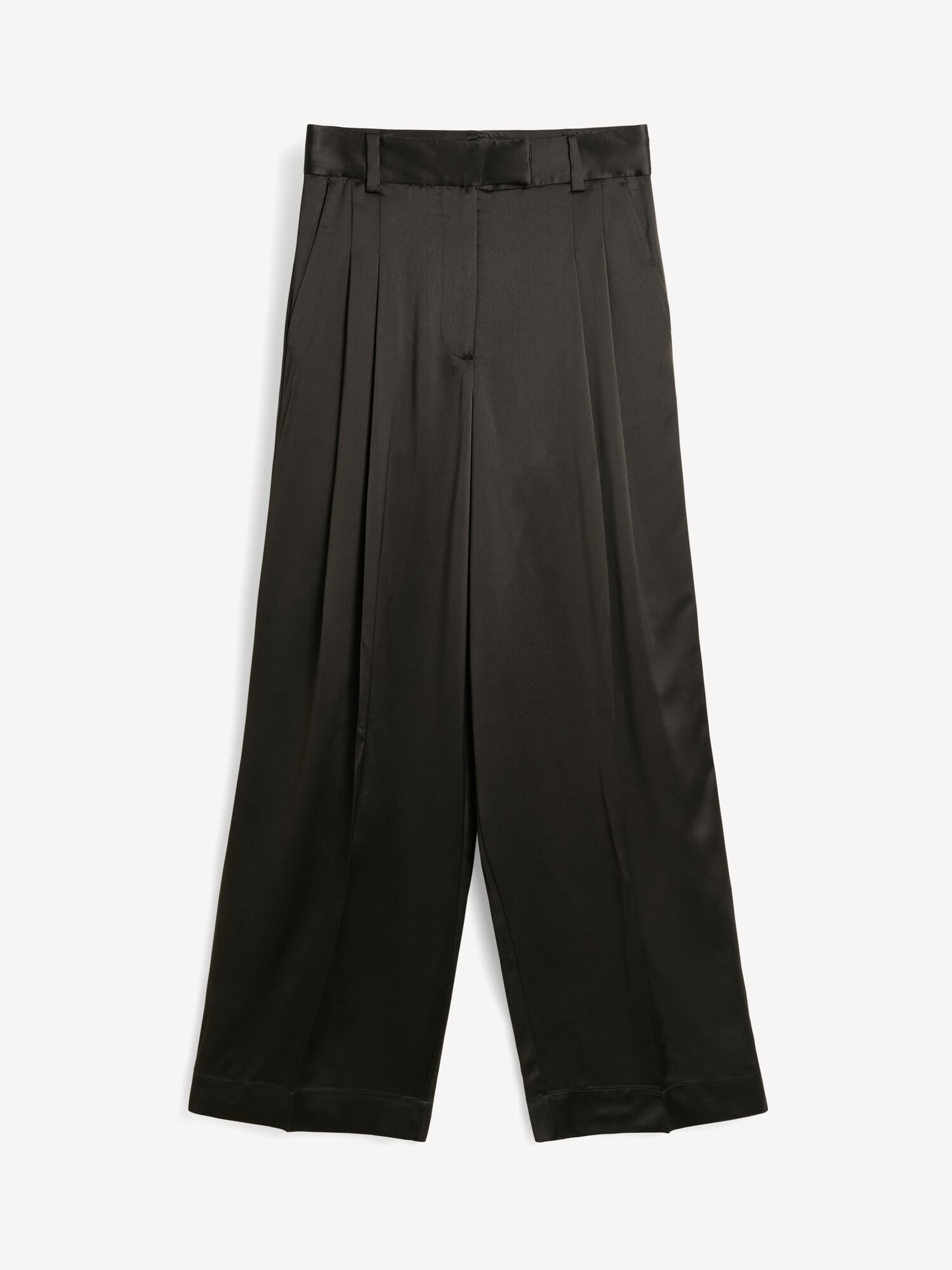 By Malene Birger Cymbaria High-waisted Bukser Svarte | NO_BB92373