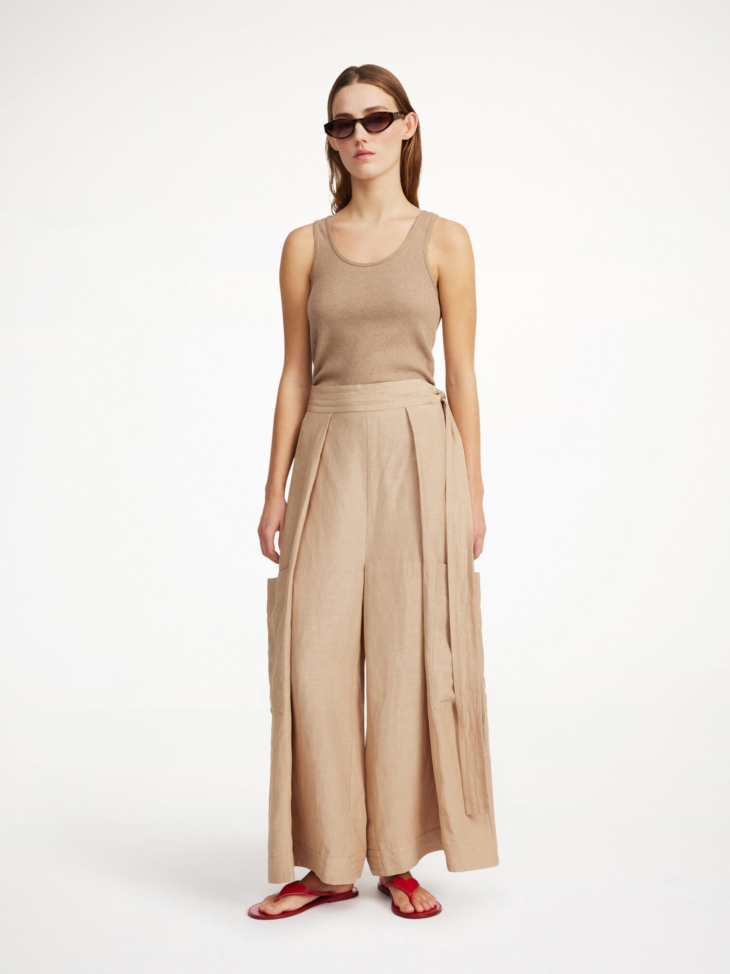 By Malene Birger Darlane Wide-leg Bukser Nomad | NO_BB63303