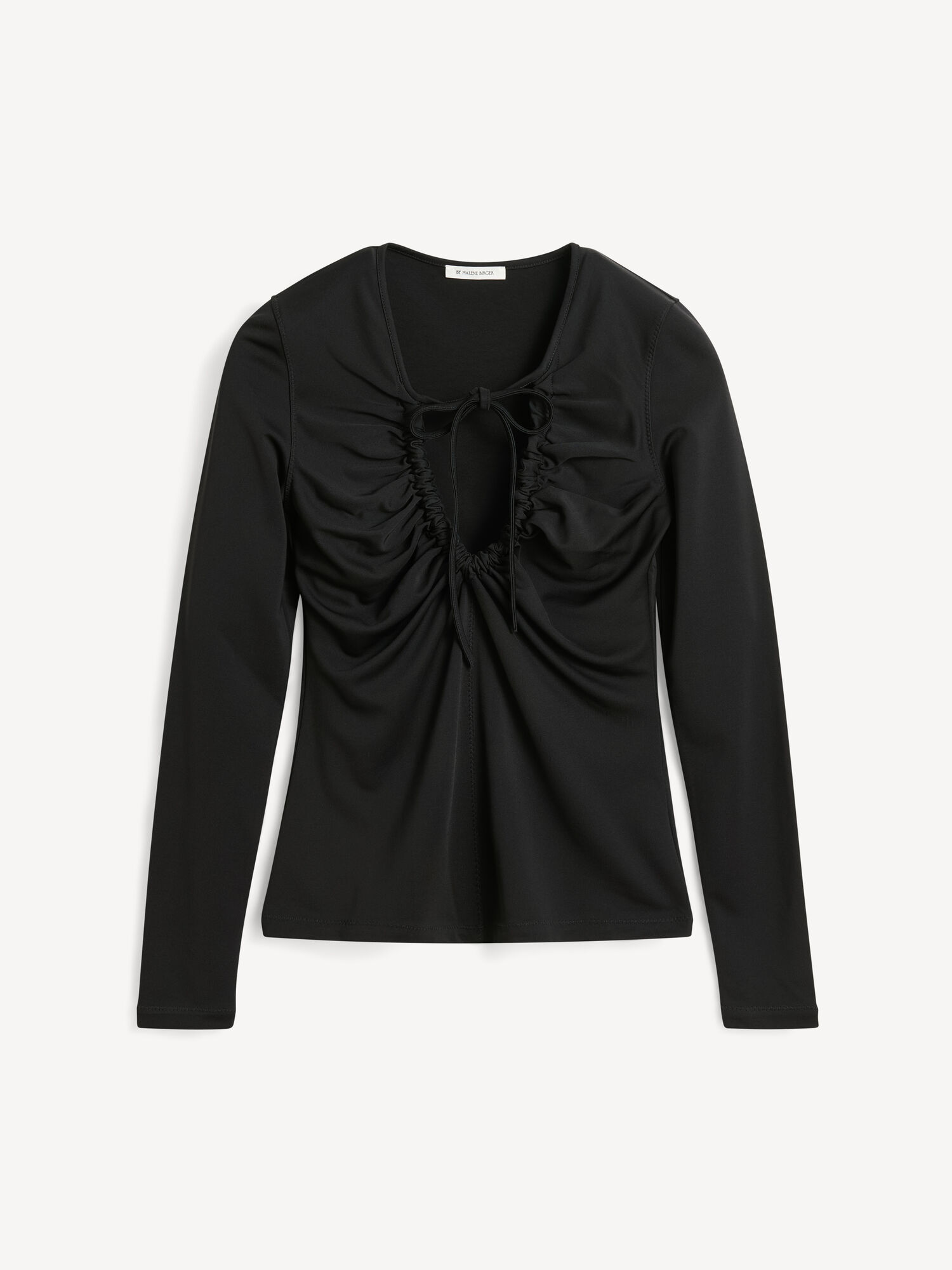 By Malene Birger Derja Blouse Topper Svarte | NO_BB46081