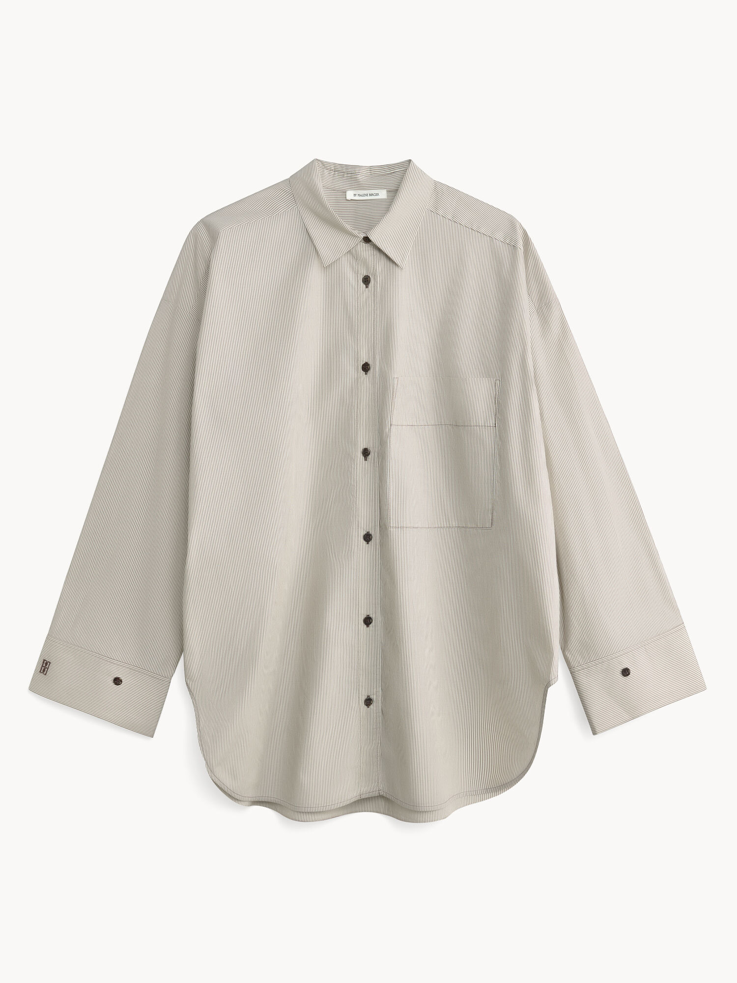 By Malene Birger Derris Organic Cotton Skjorte Brune | NO_BB25794