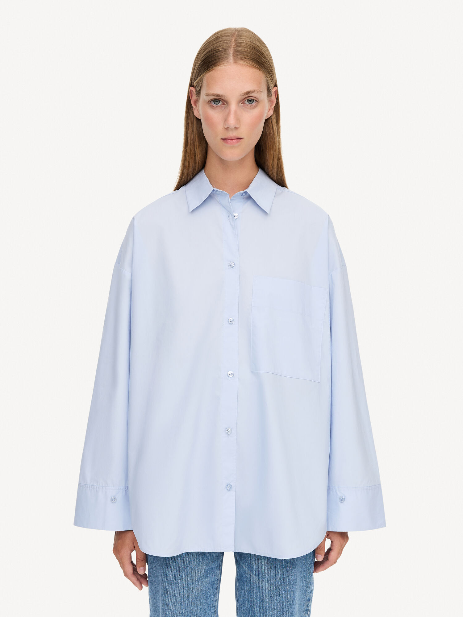 By Malene Birger Derris Organic Cotton Skjorte Blå | NO_BB16086