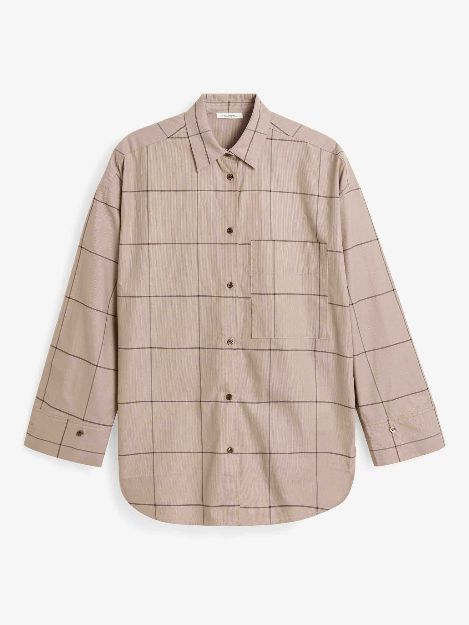 By Malene Birger Derris Organic Cotton Skjorte Autumn check | NO_BB70373