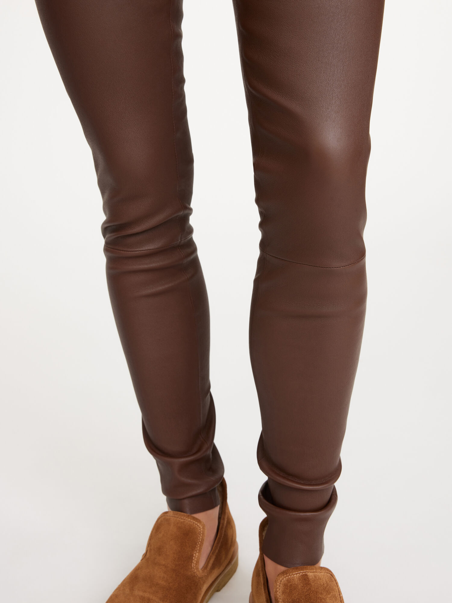 By Malene Birger Elenasoo Leggings Bukser Chestnut | NO_BB10100