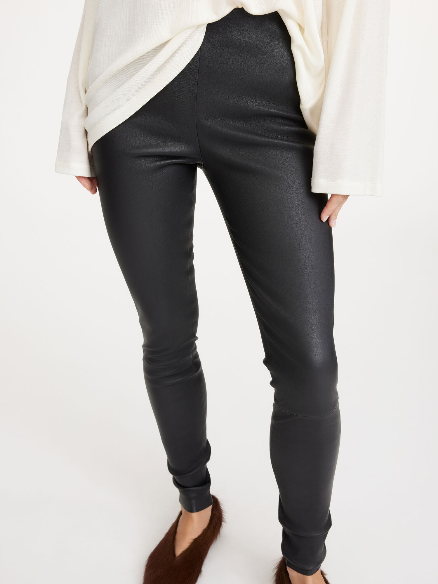 By Malene Birger Elenasoo Leggings Bukser Svarte | NO_BB37965