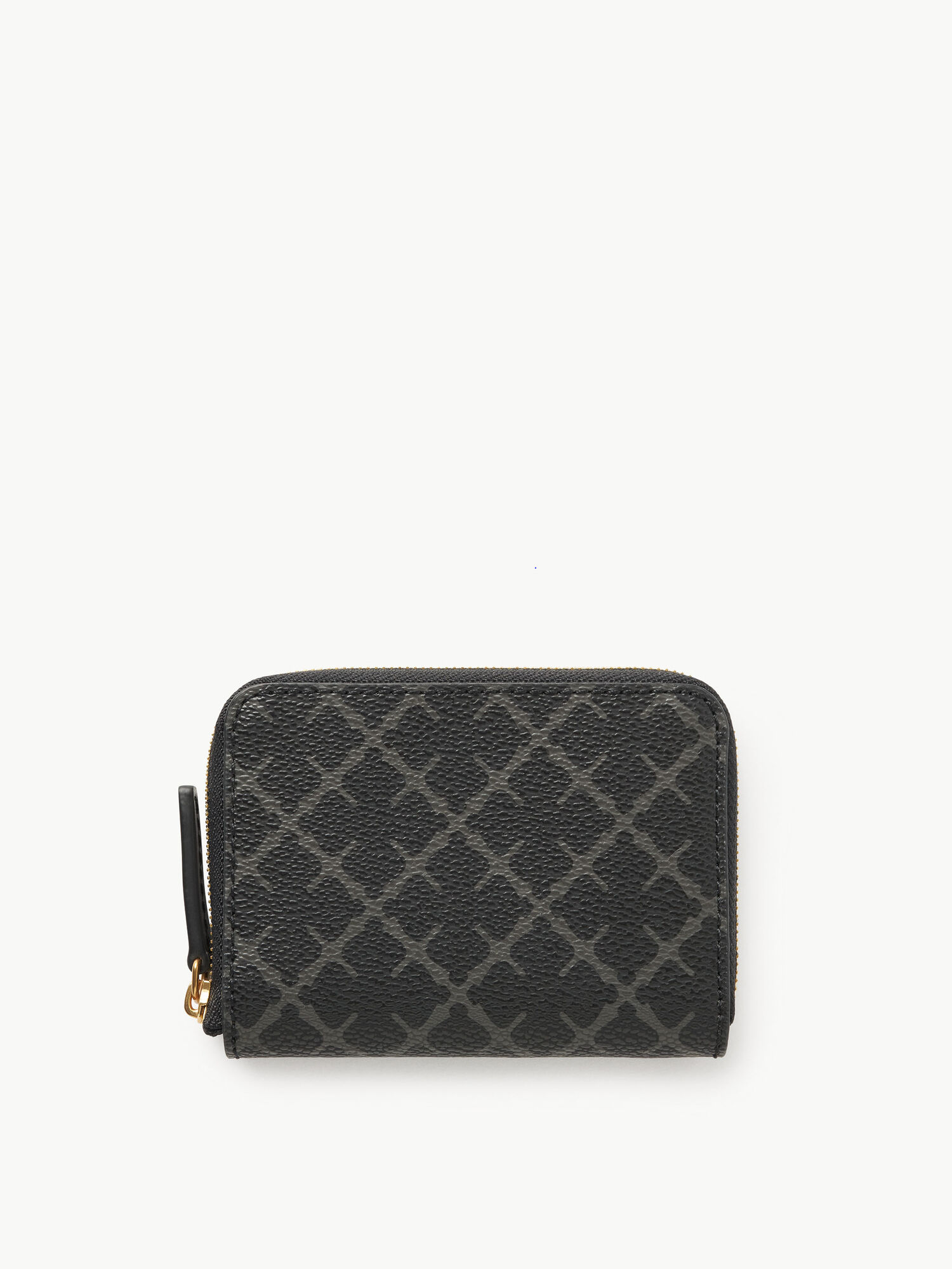 By Malene Birger Elia Printed Coin Purse Lommebøker Og Kortholdere Charcoal | NO_BB69153