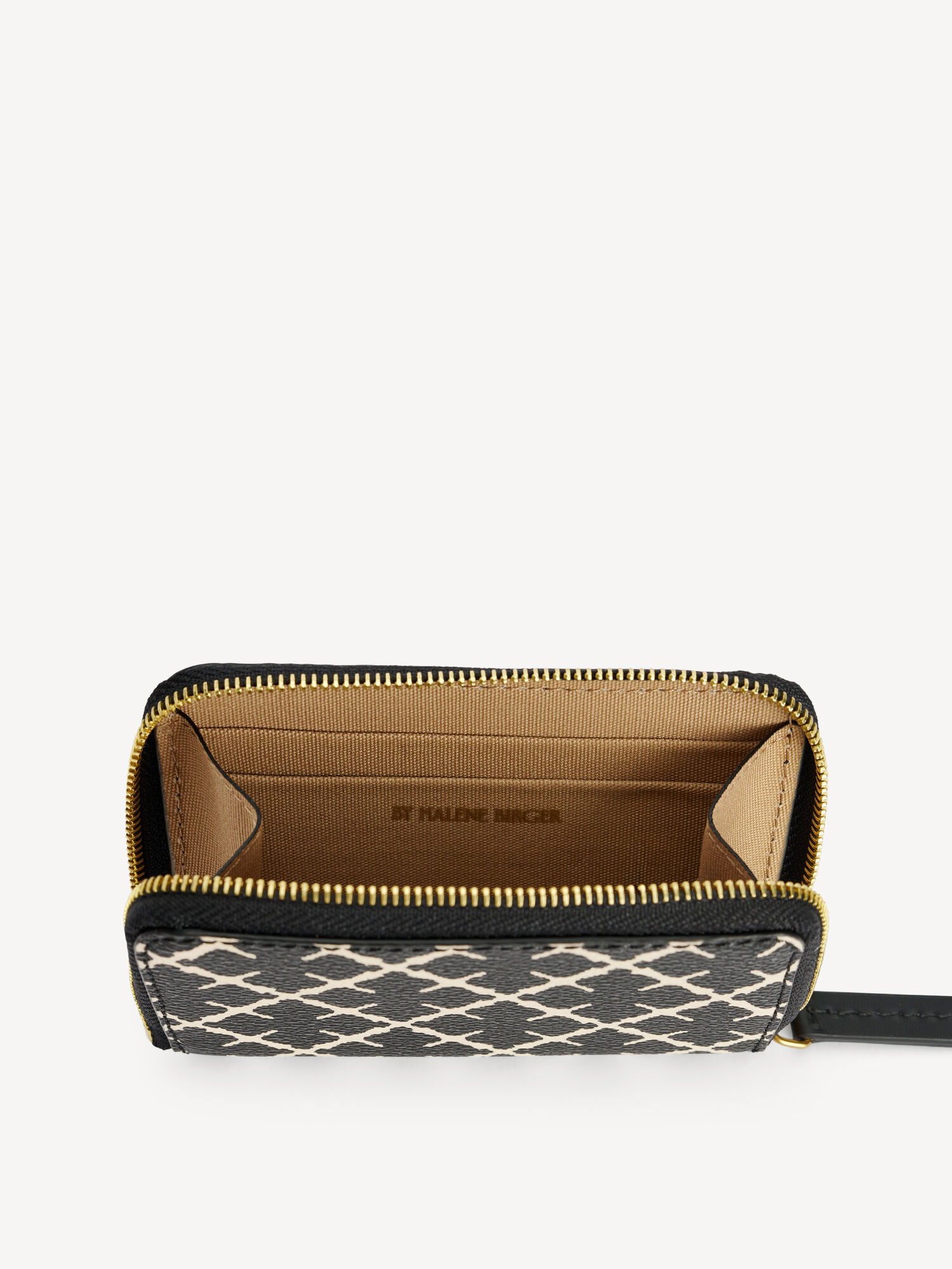 By Malene Birger Elia Printed Coin Purse Lommebøker Og Kortholdere Svarte | NO_BB10062