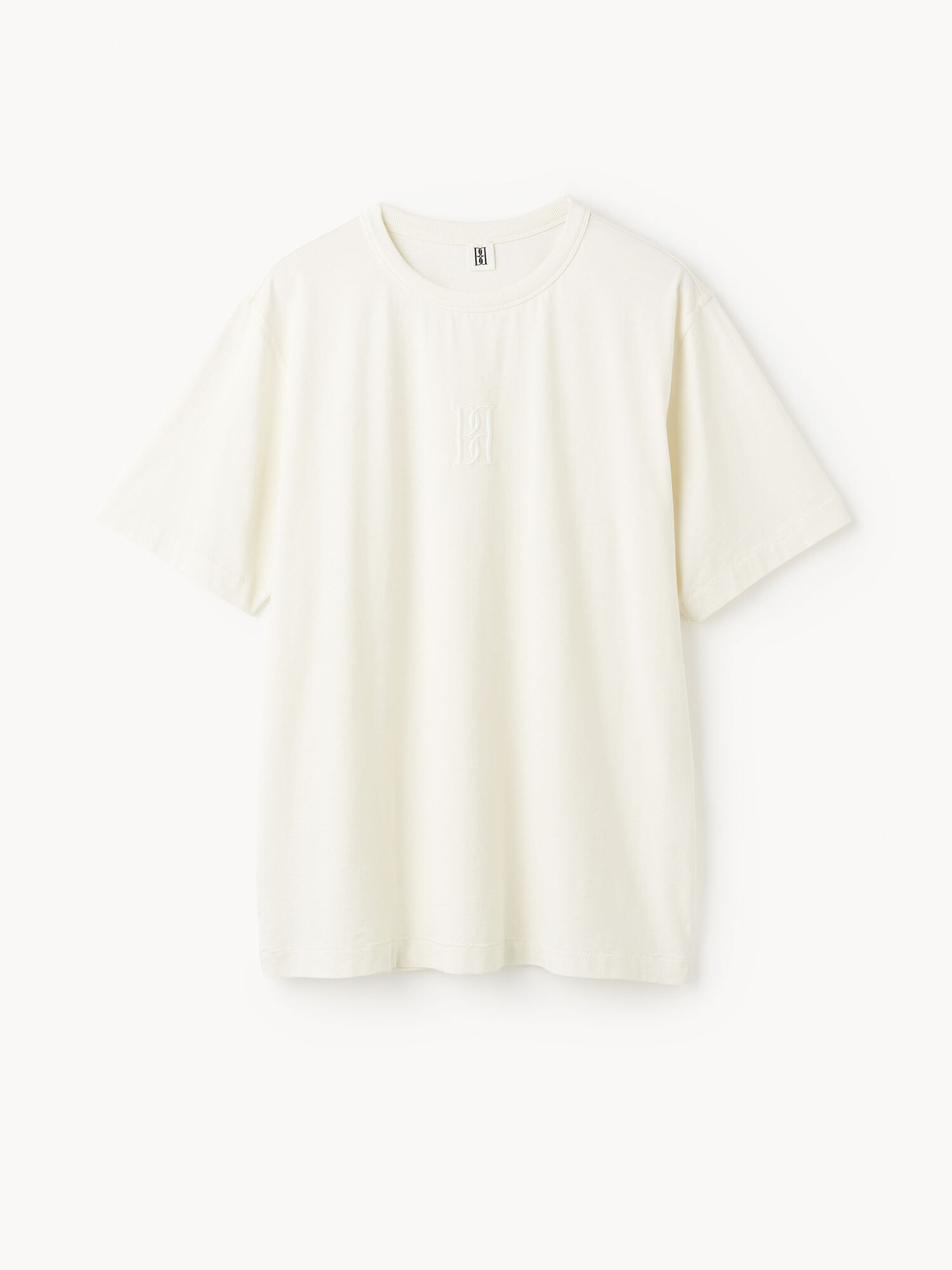 By Malene Birger Fayeh Organic Cotton T-shirt Topper Hvite | NO_BB87767