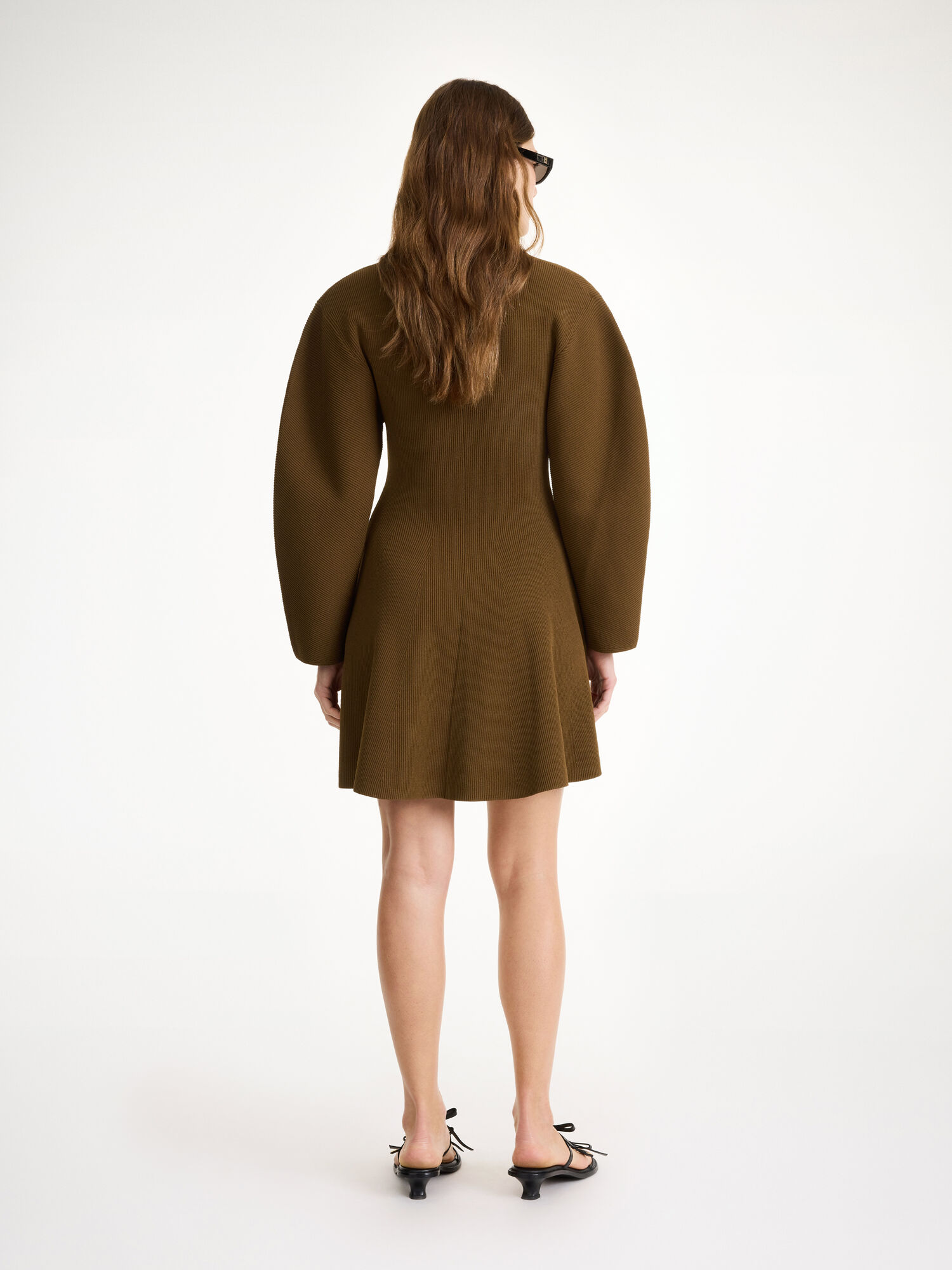 By Malene Birger Francesa Mini Kjole Shitake | NO_BB40213