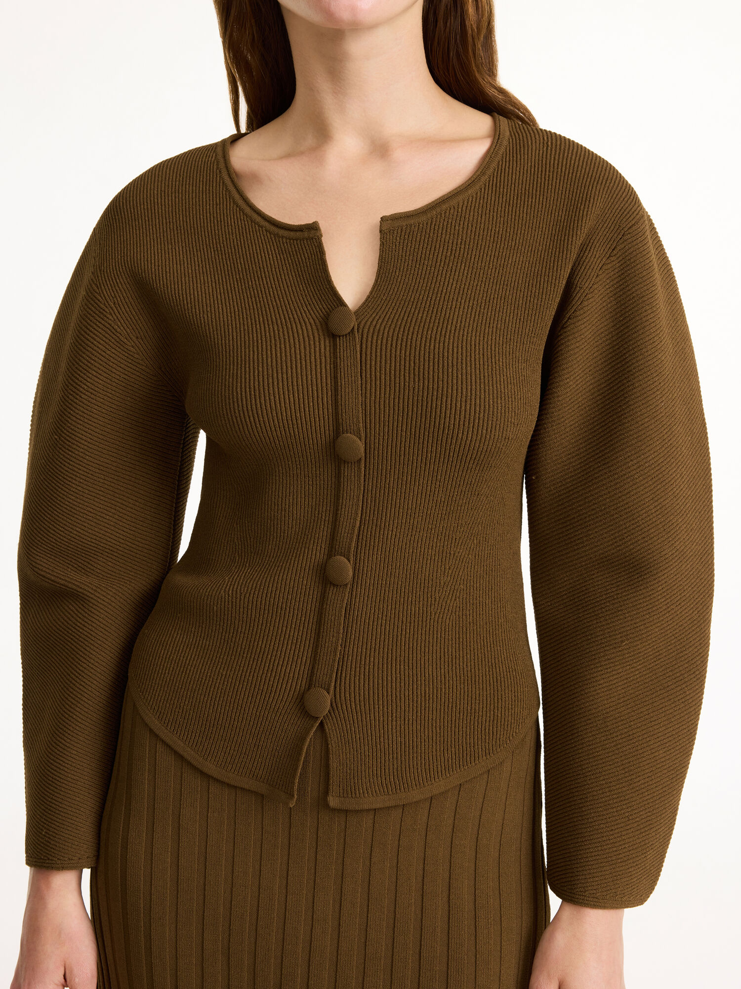 By Malene Birger Francinas Sweater Strikkevarer Shitake | NO_BB62099