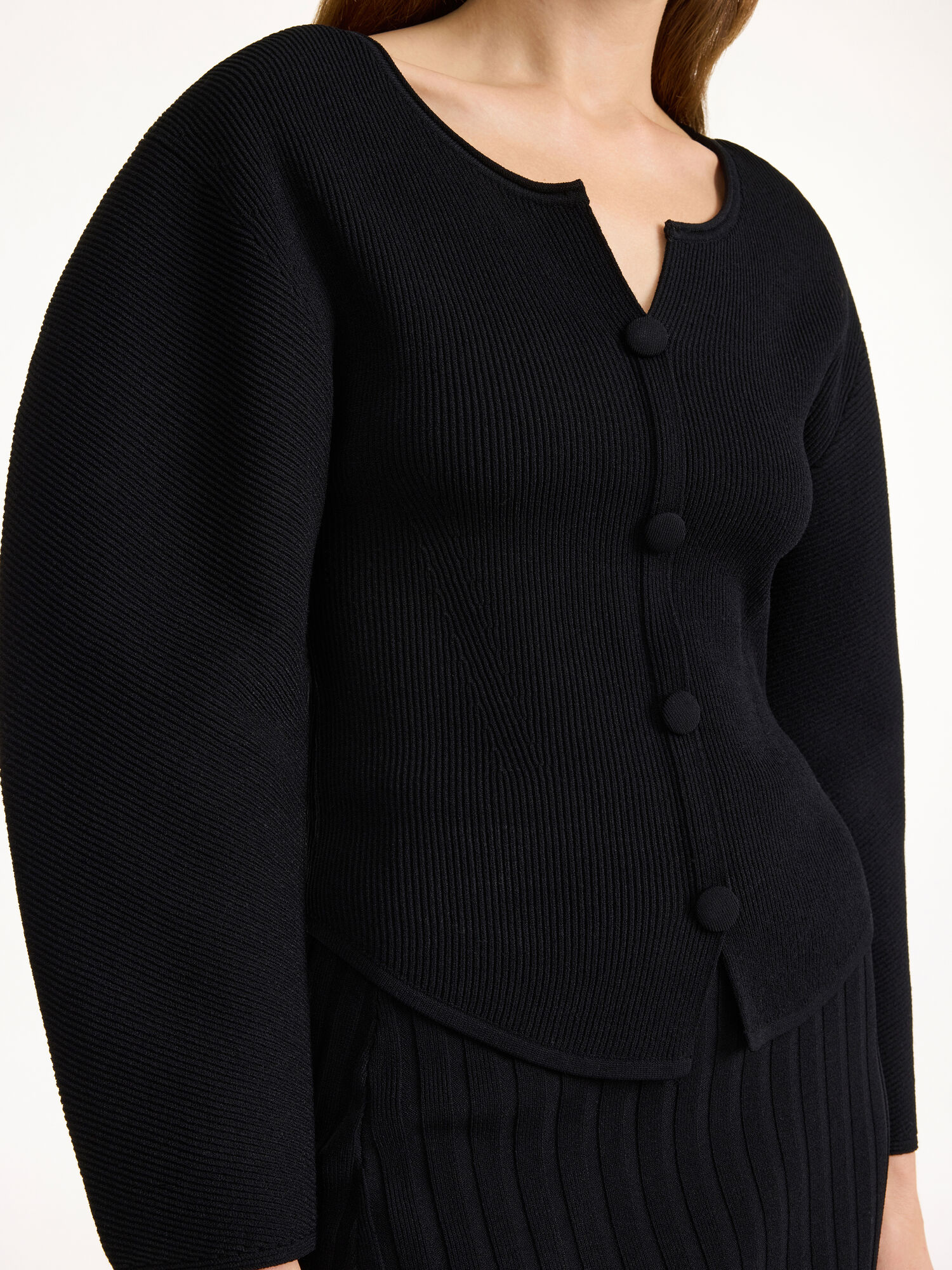 By Malene Birger Francinas Sweater Strikkevarer Svarte | NO_BB80537