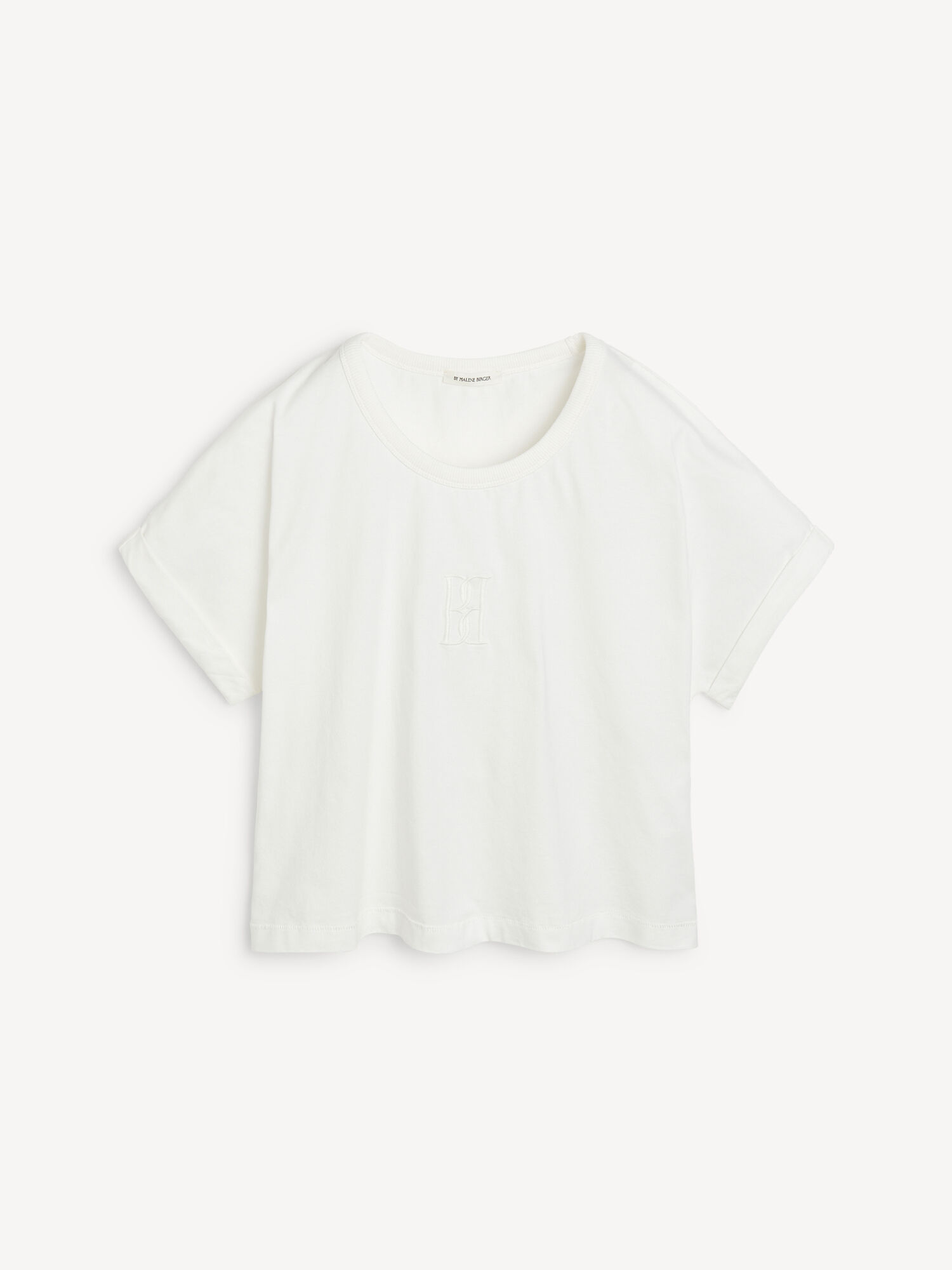 By Malene Birger Hedalia Organic Cotton T-shirt Topper Hvite | NO_BB63134